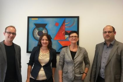 V. l. n. r.: S. Schmidt, D. Aschenbrenner, S. Esken und S. Vielweib